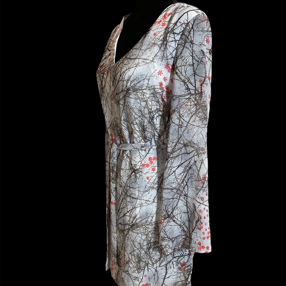 Ovi - Cherry Blossom Bell Sleeve Pullover Dress/Tunic - Picture 3 of 15